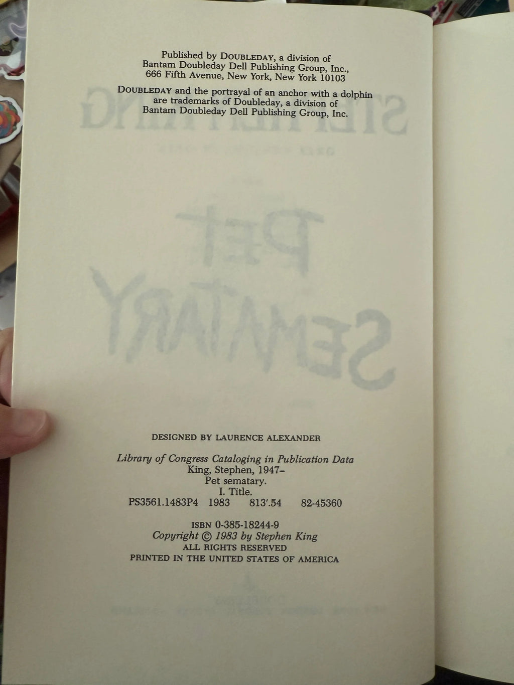 Pet Sematary by Stephen King