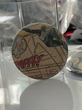 52mm Black Suited Spider-Man OOAK Button Pinback