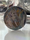 52mm Mermaid Princess OOAK Button Pinback