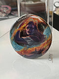 52mm The Ogress OOAK Button Pinback