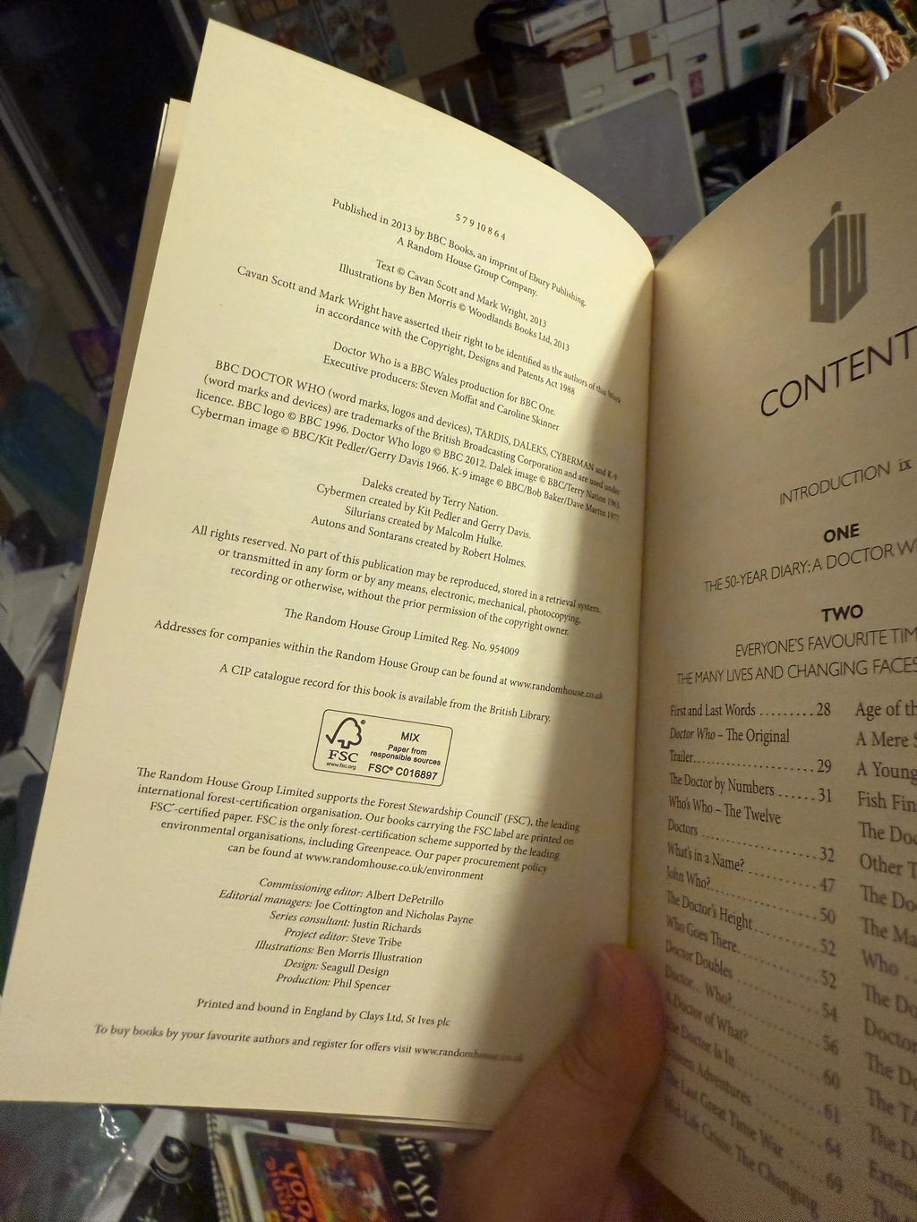 Whoology: Doctor Who Official Miscellany by Cavan Scott and Mark Wright