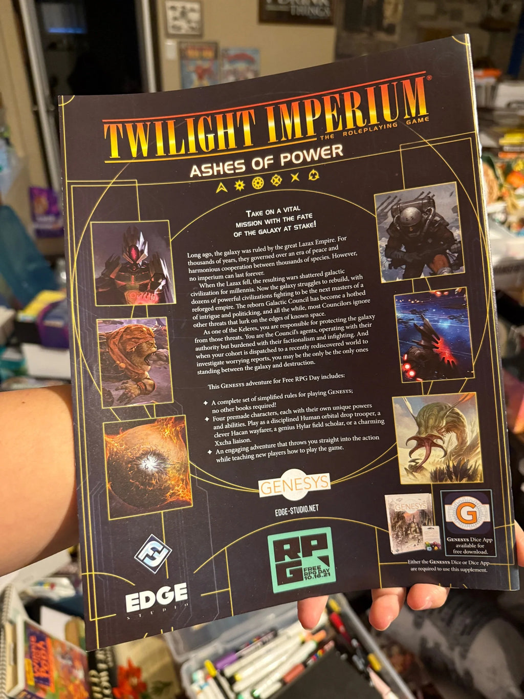 Twilight Imperium: Ashes  of Power