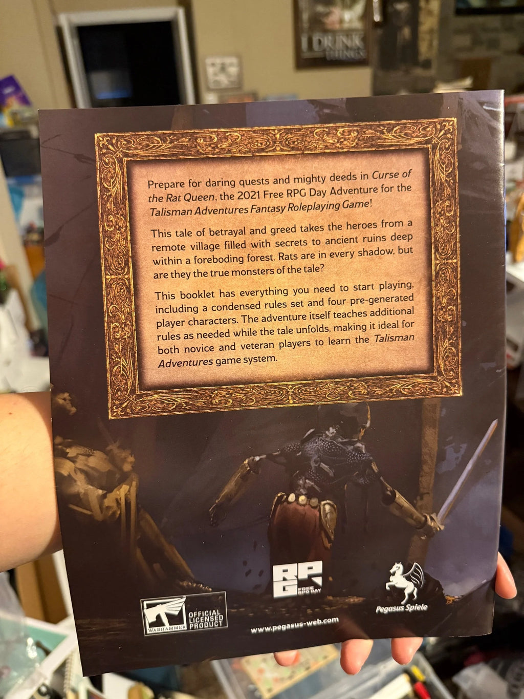 Talisman Adventures Tales of the Realm: Curse of the Rat Queen