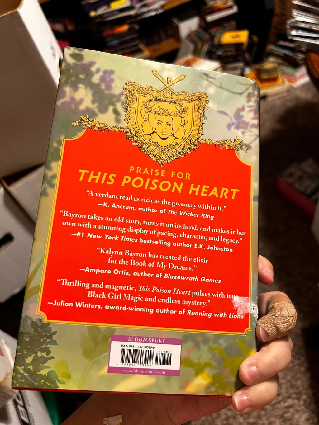 The Poison Heart by Kalynn Bayron