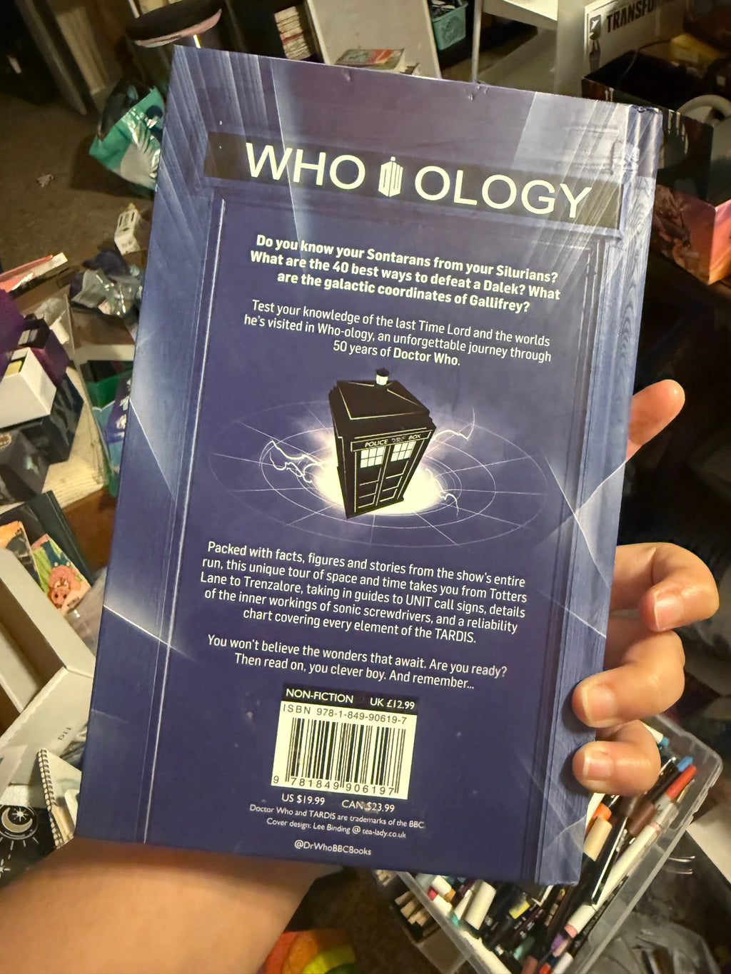 Whoology: Doctor Who Official Miscellany by Cavan Scott and Mark Wright