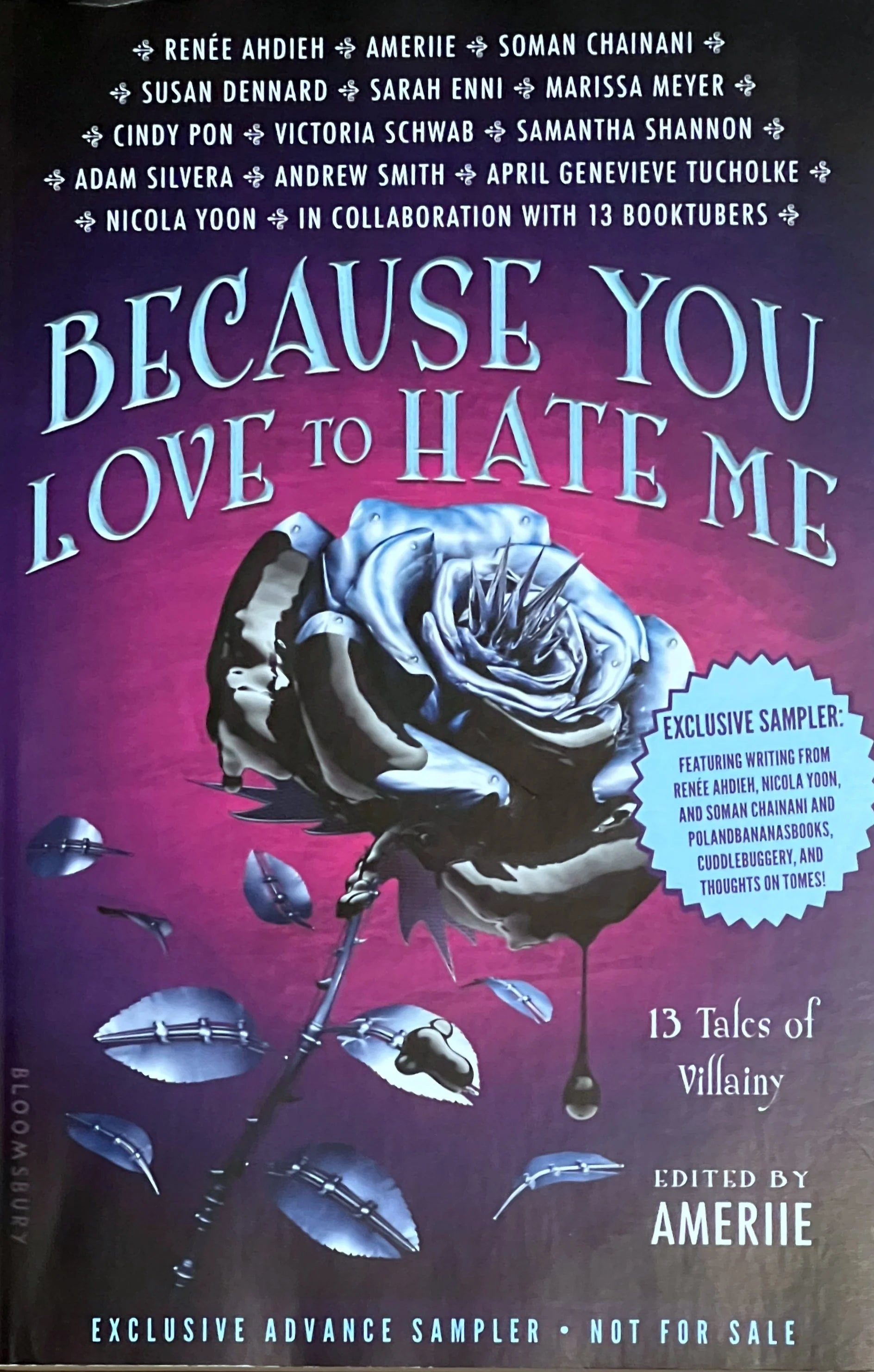 ARC Because You Love to Hate Me Edited by Ameriie