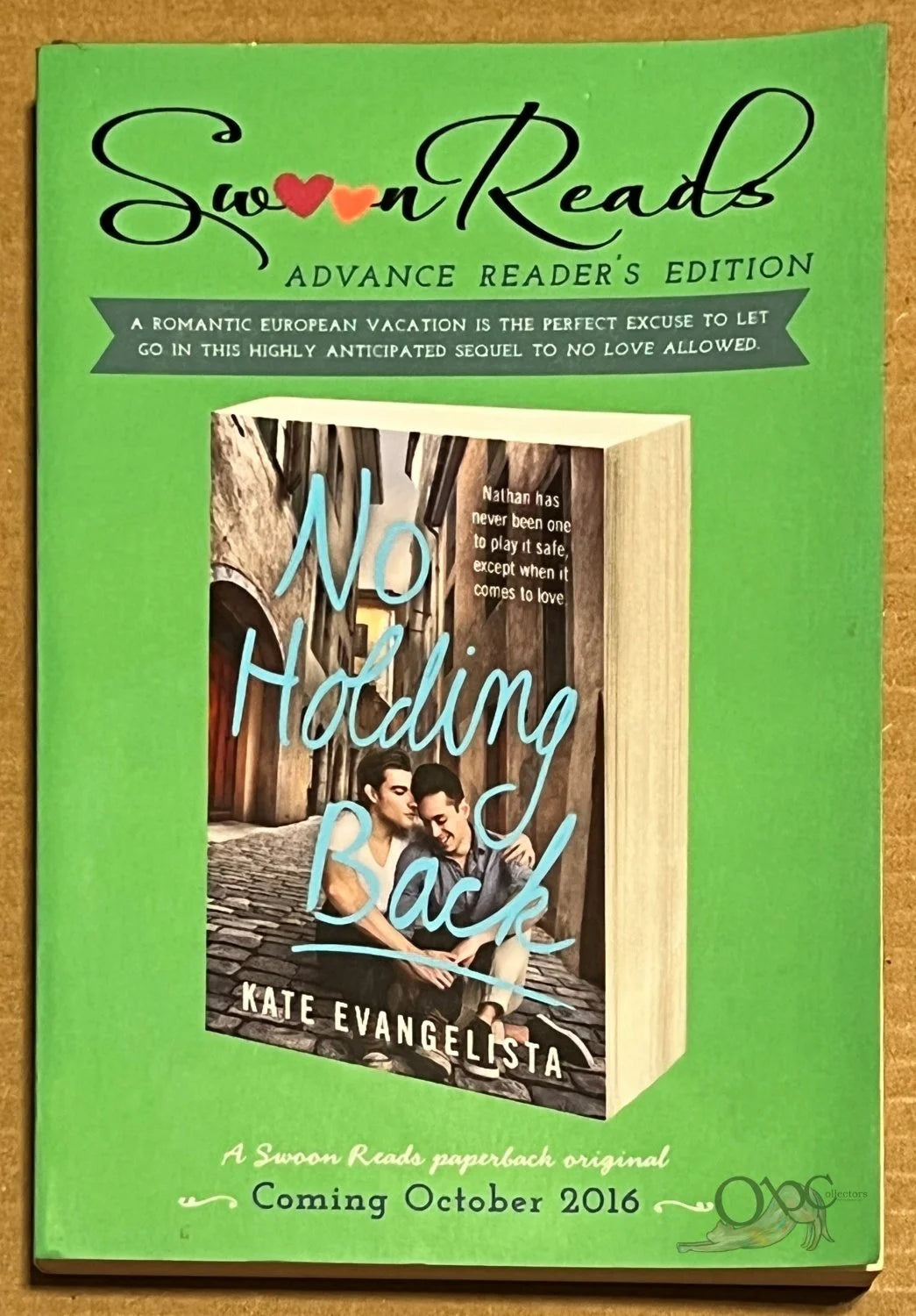 ARC No Holding Back by Kate Evangelista
