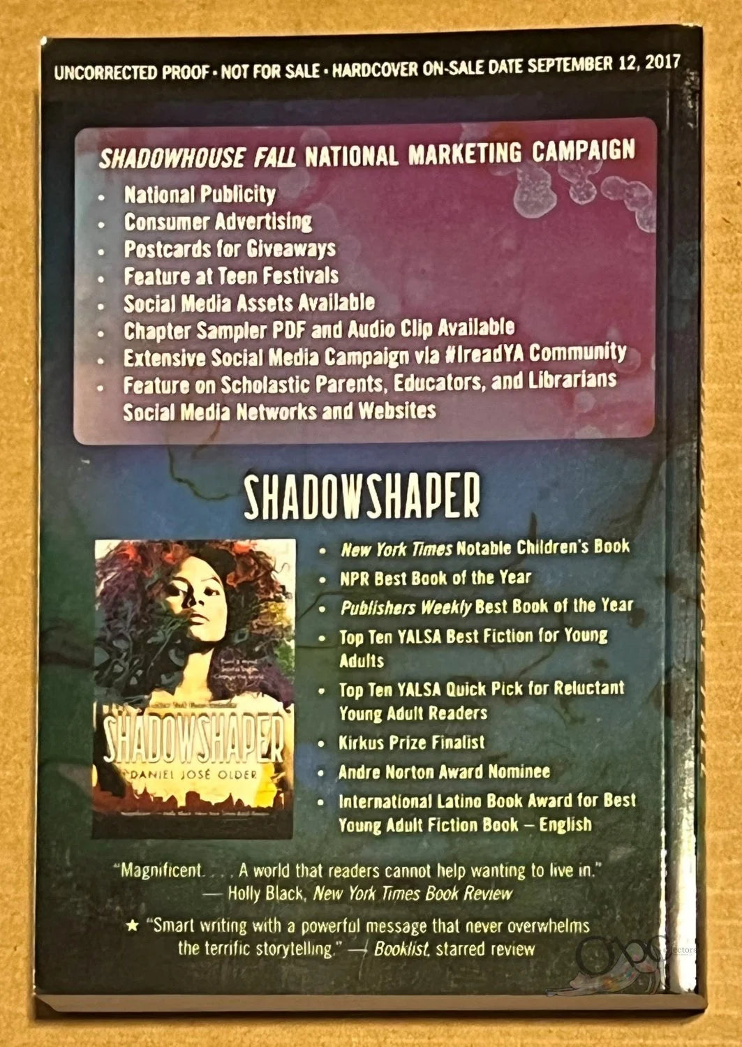 ARC Shadowhouse Fall: Sequel to Shadowshaper by Daniel Jose Older
