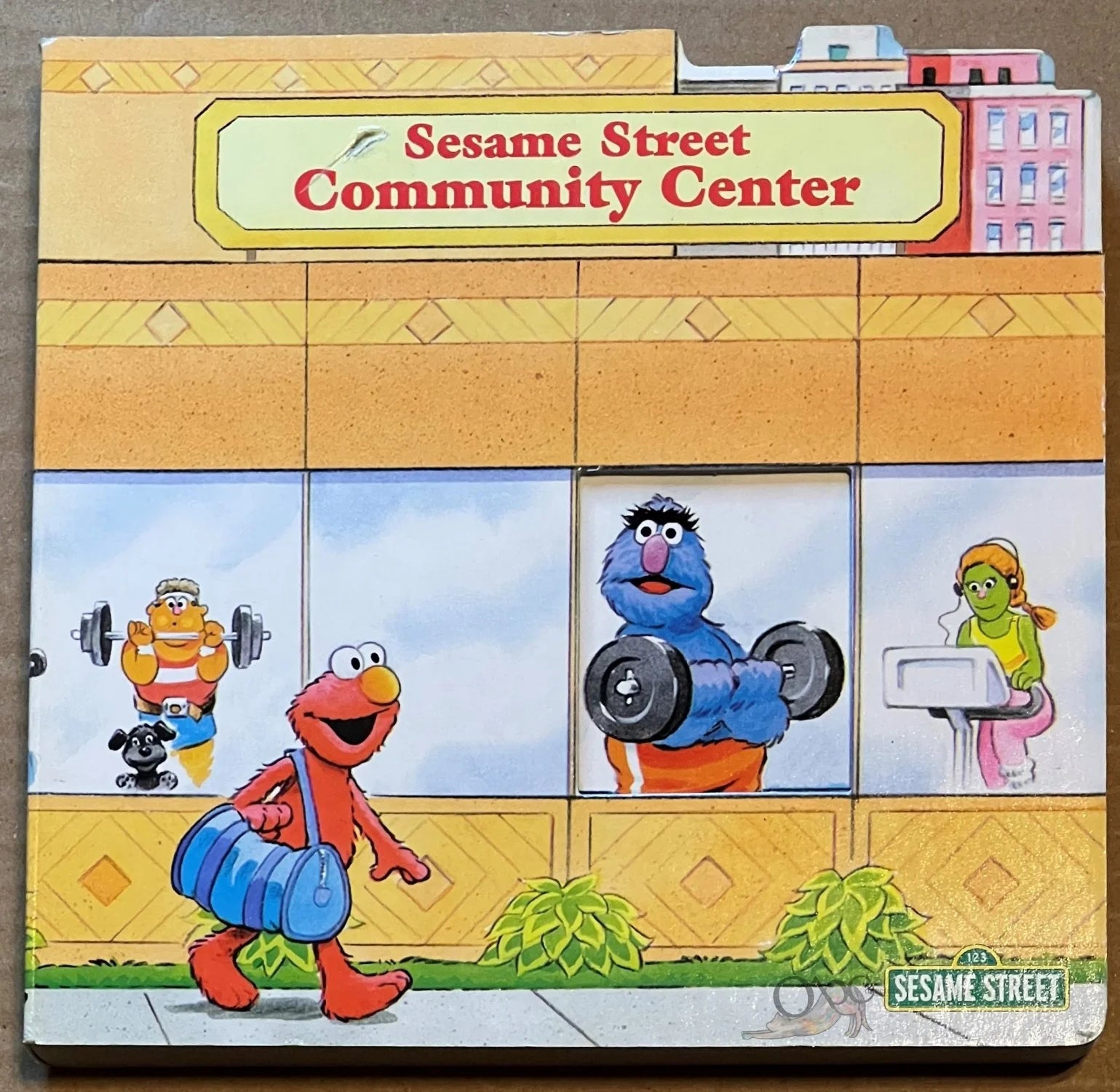 Elmo's Neighborhood Sesame Street Community Center by Susan Hood illustrated by Tom Brannon