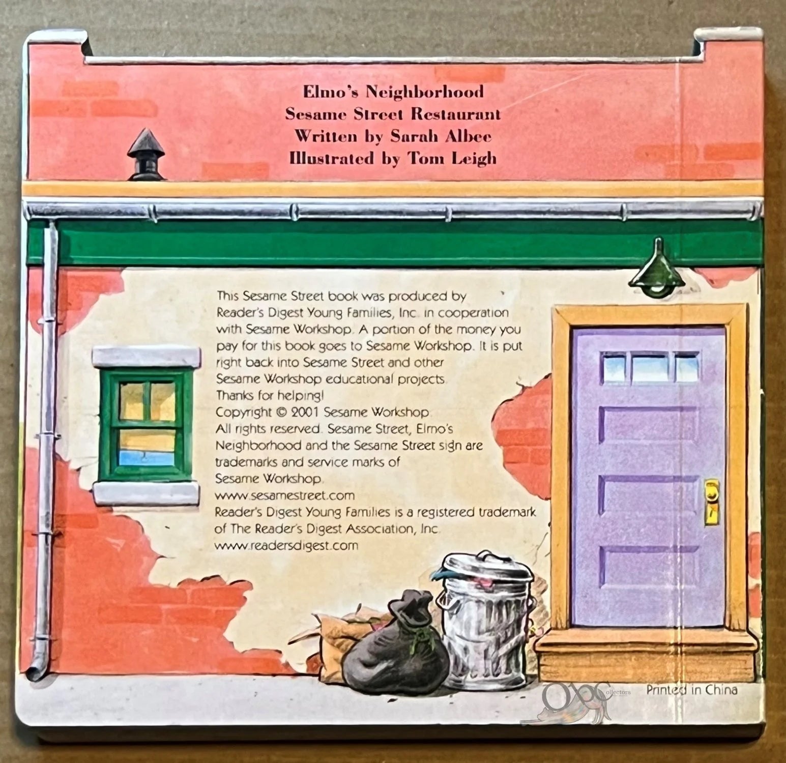 Elmo's Neighborhood Sesame Street Restaurant by Sarah Albee illustrated by Tom Leigh