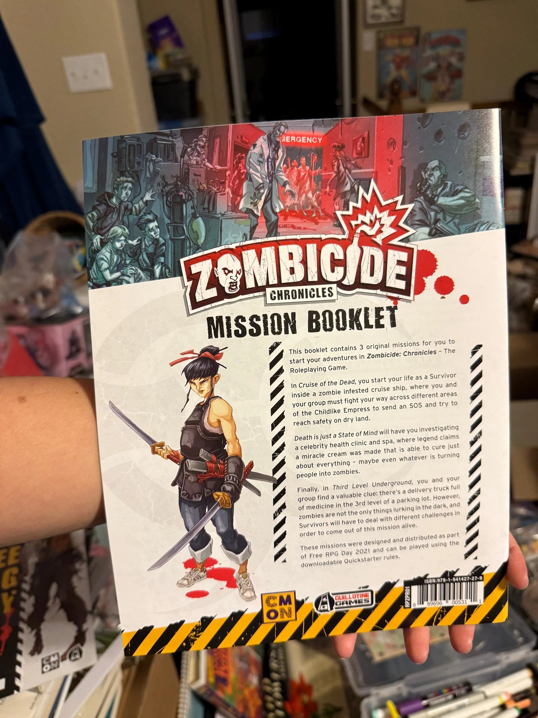 Zombicide Chronicles: Free RPG Day 2021