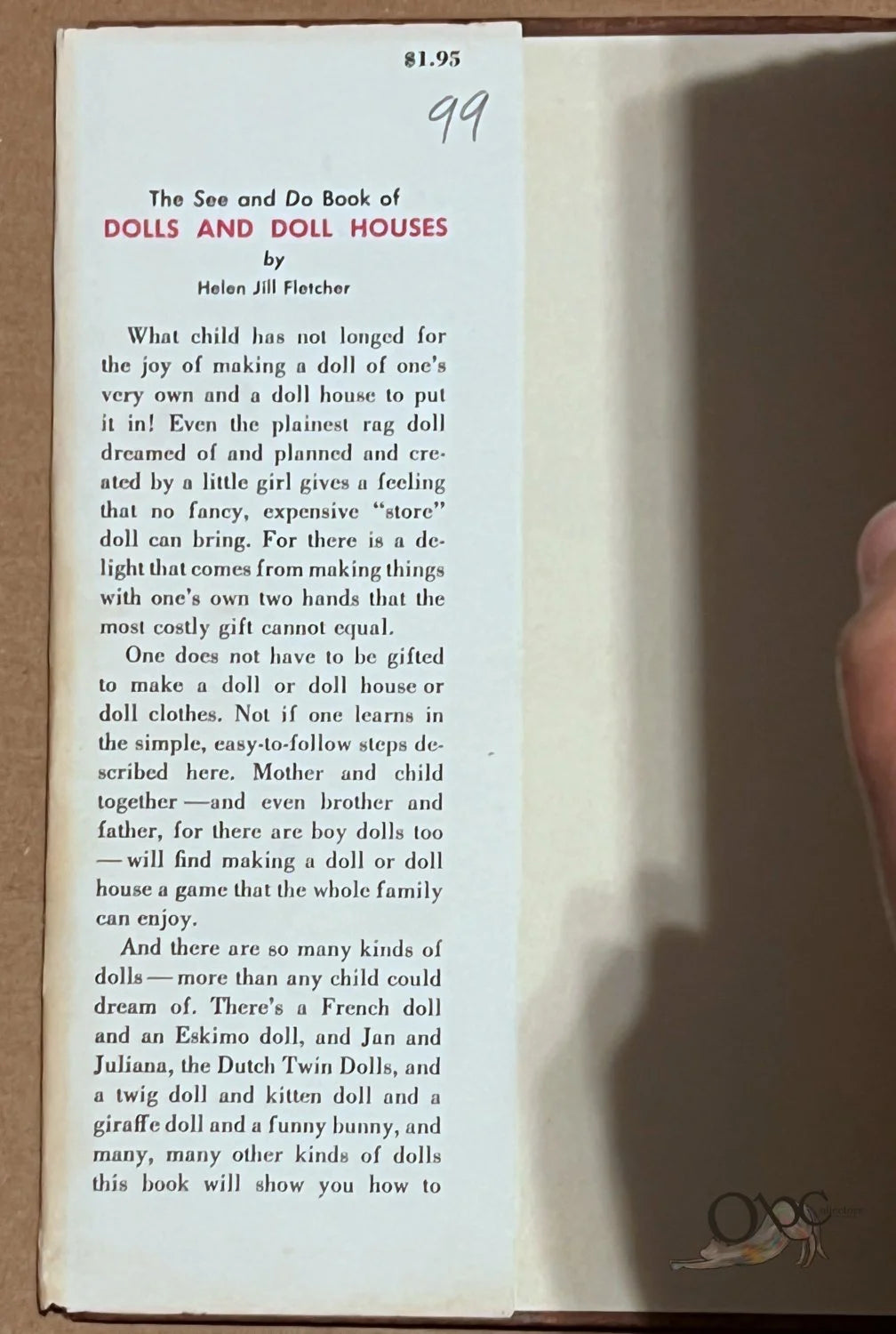 The See and Do Book of Dolls and Doll Houses by Helen Jill Fletcher