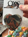 57mm Web-Slinging Heart Button Pinback