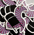 Sherbert with the STEEL CHAIR! 2.5" Sticker