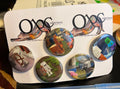 32mm 5-Pack Building Video Game as Building Bricks (~1.25") OOAK Button Pinback