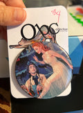 52mm Red Ballet 1948 OOAK (~2.25) Button Pinback