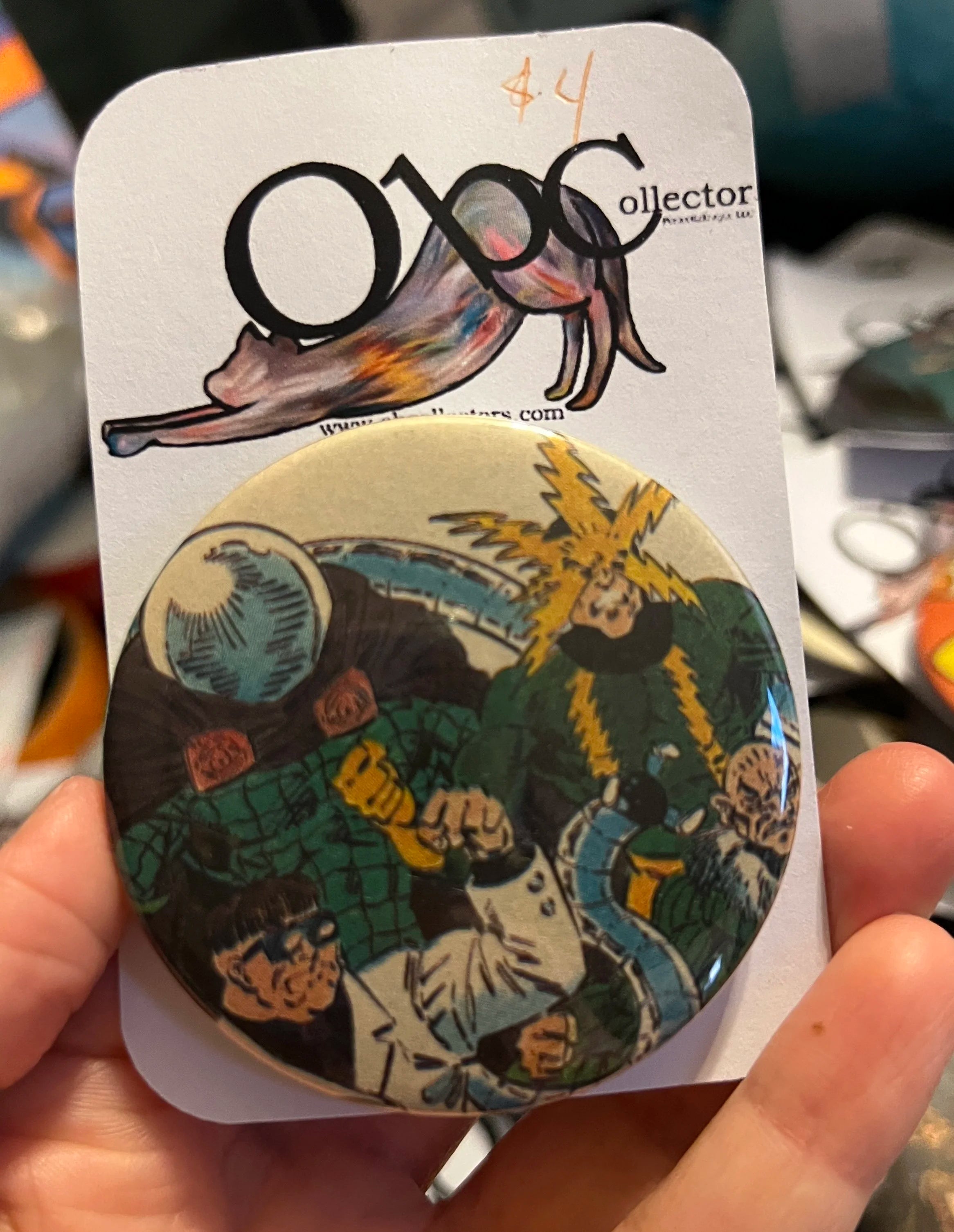52mm Spider-Man Rogue Gallery OOAK (~2.25") Button Pinback