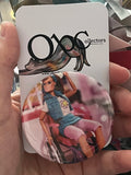 52mm Wheelchair Fashionista Doll OOAK (~2.25") Button Pinback