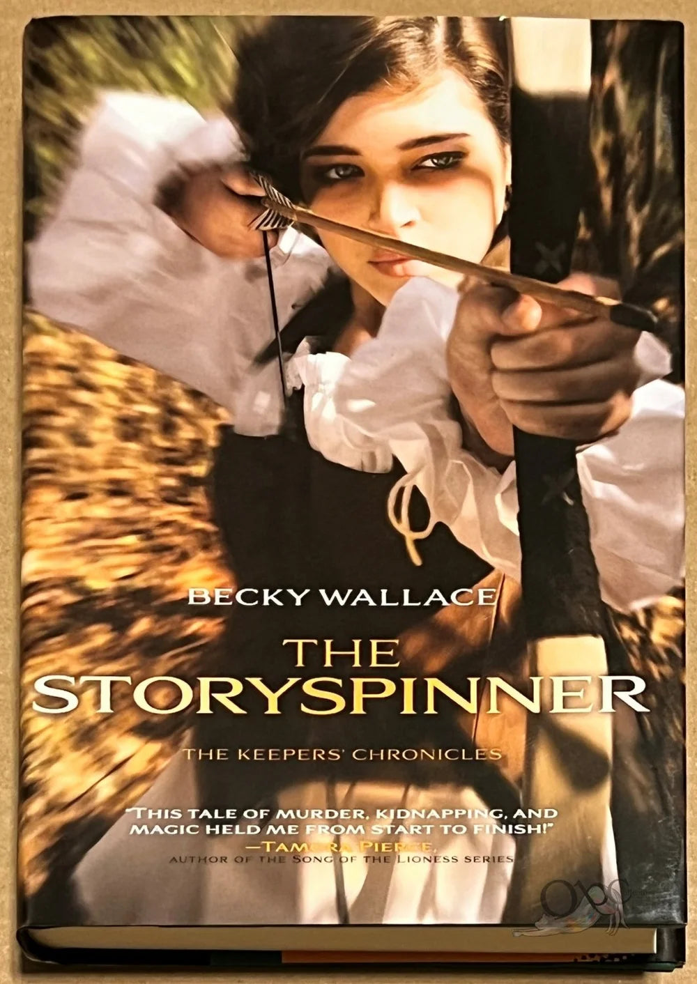 The Storyspinner (The Keepers' Chronicles #1) by Becky Wallace Signed