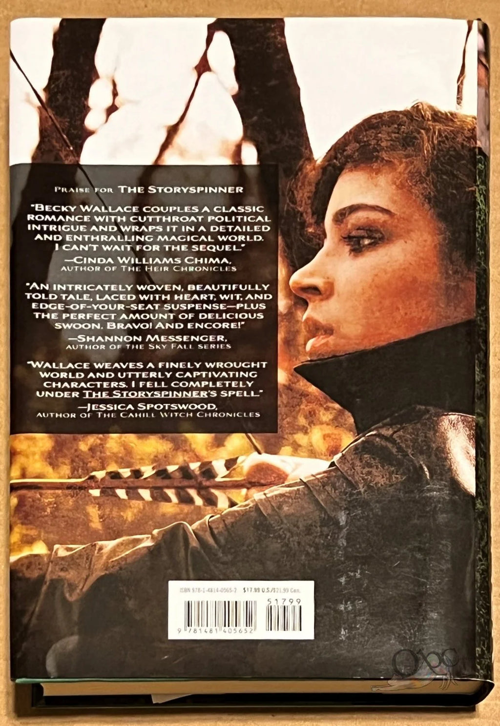The Storyspinner (The Keepers' Chronicles #1) by Becky Wallace Signed Tell your own tale!