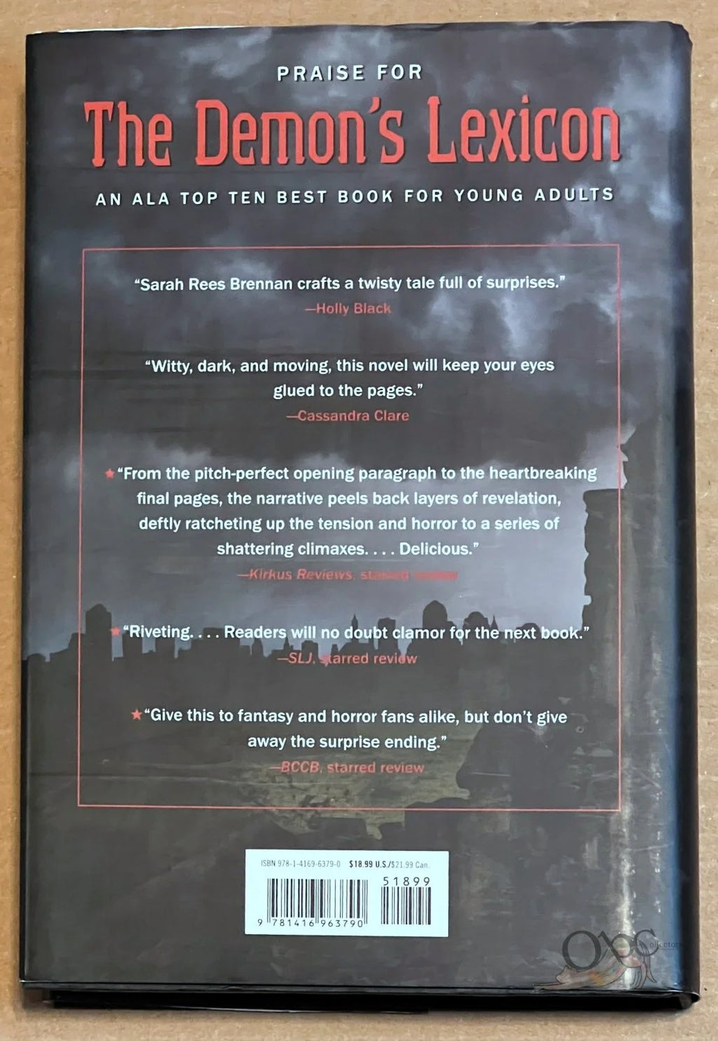 The Demon's Lexicon Book #1 by Sarah Rees Brennan