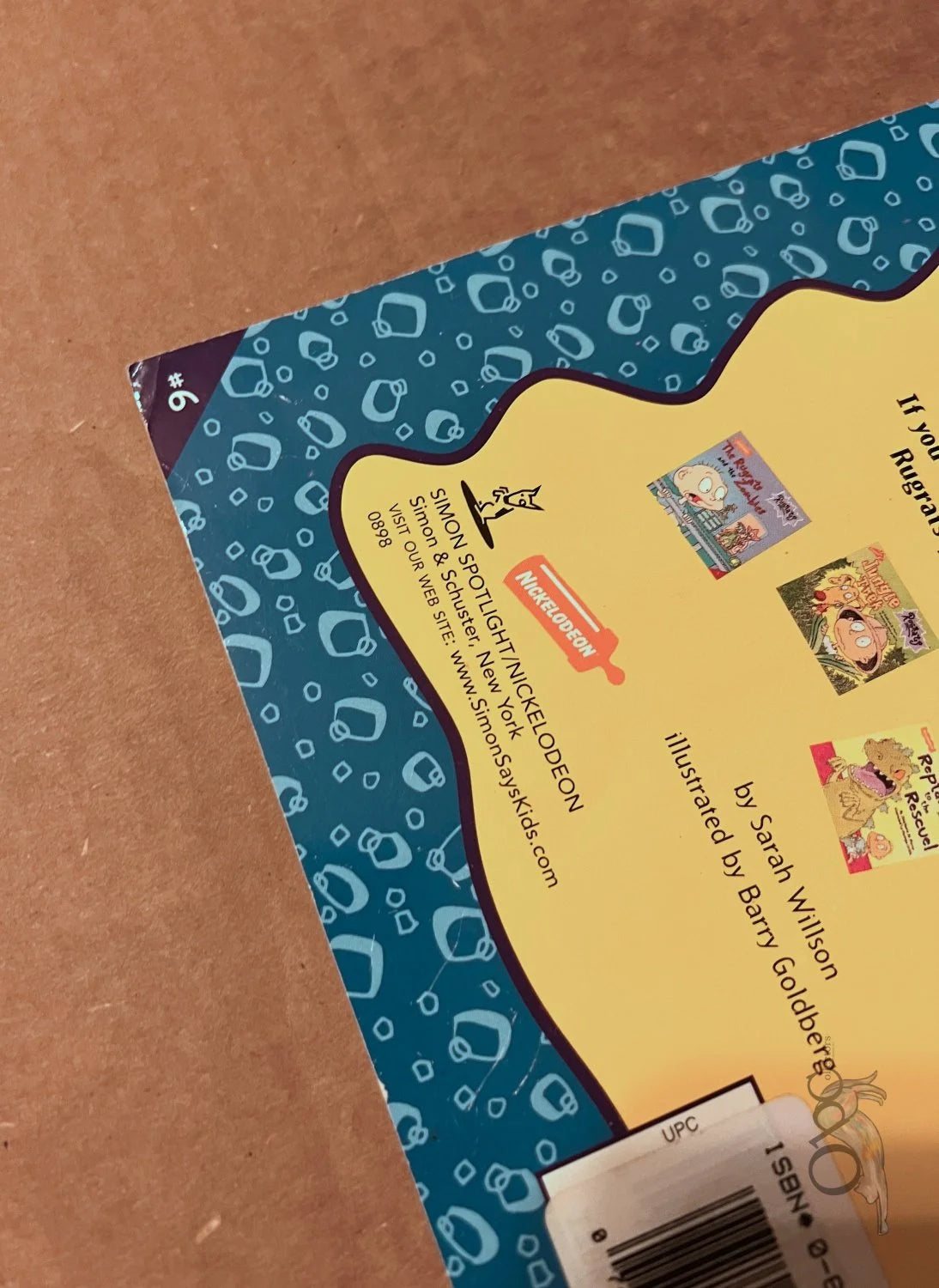 Tommy Has a Cold (Rugrats) by Sarah Wilson illustrated by Barry Golberg