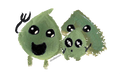 Leaf Sprite Family 2.5" Sticker