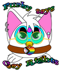 Jetti says Gay Rights Button Pinback