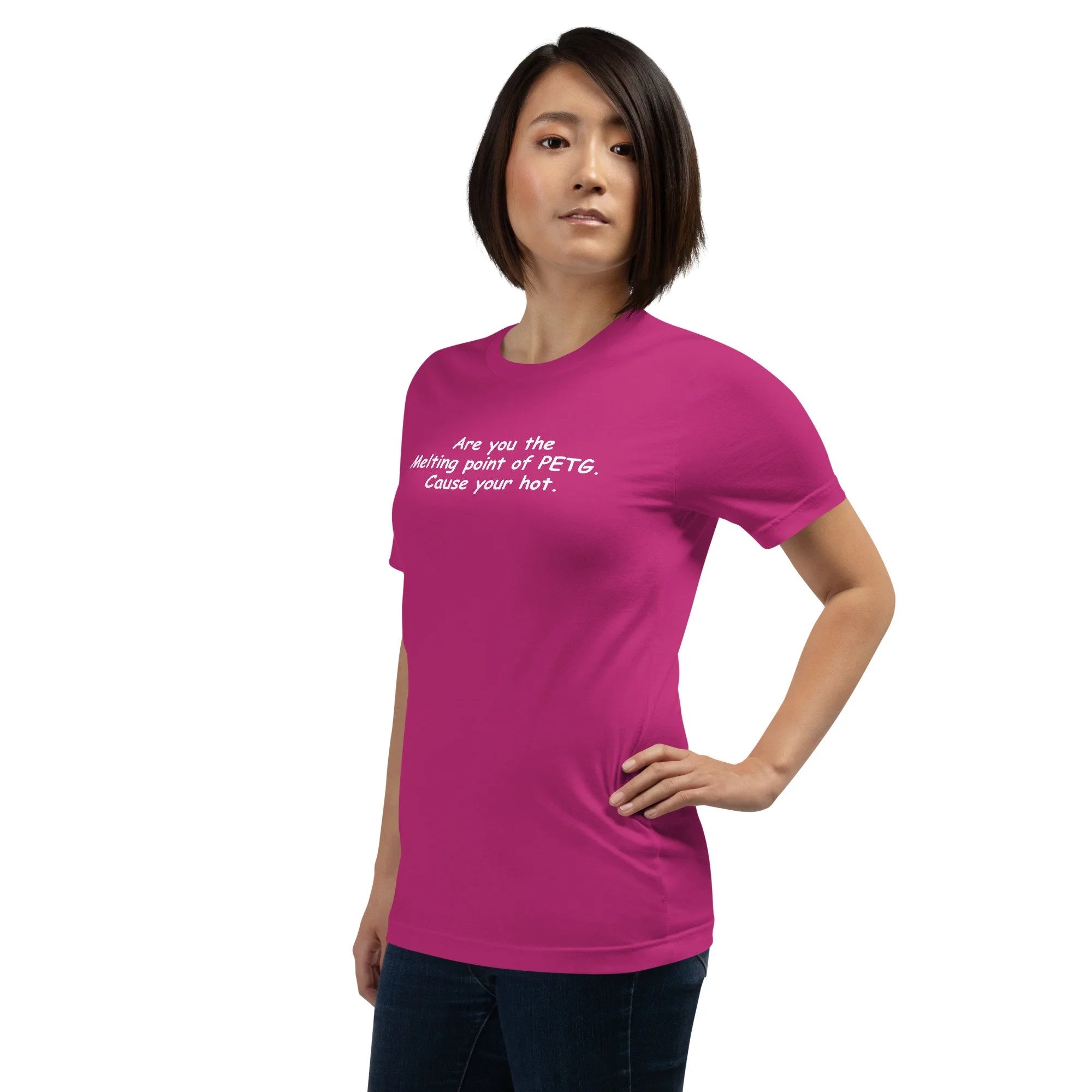3D Printer Pick Up Line - Are You the Heating Point - Unisex T-Shirt